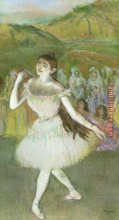 Edgar Degas Pink Dancer
